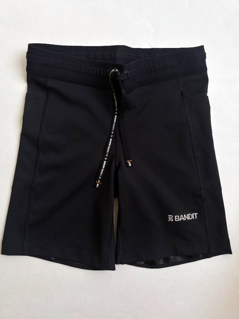 Bandit Women's Stamina Shorts 7" Black Compression Running Short Run NYC Small S